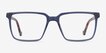 Duke Blue PlasticEyeglass Frames from EyeBuyDirect, Front View