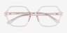 Emerson Clear Brown PlasticEyeglass Frames from EyeBuyDirect, Closed View
