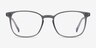 Eric Gray PlasticEyeglass Frames from EyeBuyDirect, Front View
