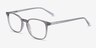 Eric Gray PlasticEyeglass Frames from EyeBuyDirect, Angle View
