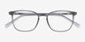 Eric Gray PlasticEyeglass Frames from EyeBuyDirect, Closed View