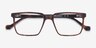 Duke Tortoise PlasticEyeglass Frames from EyeBuyDirect, Closed View
