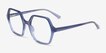 Emerson Gradient Blue PlasticEyeglass Frames from EyeBuyDirect, Angle View