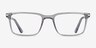 Ferguson Gray PlasticEyeglass Frames from EyeBuyDirect, Front View