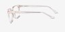 Franky Clear PlasticEyeglass Frames from EyeBuyDirect, Side View