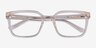 Franky Clear PlasticEyeglass Frames from EyeBuyDirect, Closed View