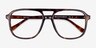 Gale Tortoise PlasticEyeglass Frames from EyeBuyDirect, Closed View