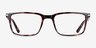 Ferguson Tortoise PlasticEyeglass Frames from EyeBuyDirect, Front View