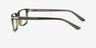 Ferguson Green PlasticEyeglass Frames from EyeBuyDirect, Side View