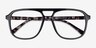 Gale Black PlasticEyeglass Frames from EyeBuyDirect, Closed View