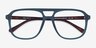 Gale Clear Green PlasticEyeglass Frames from EyeBuyDirect, Closed View