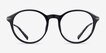 Hattie Black MetalEyeglass Frames from EyeBuyDirect, Front View