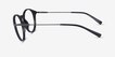 Hattie Black MetalEyeglass Frames from EyeBuyDirect, Side View