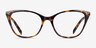 Harper Tortoise AcetateEyeglass Frames from EyeBuyDirect, Front View