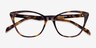 Harper Tortoise AcetateEyeglass Frames from EyeBuyDirect, Closed View