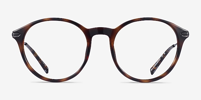 Hattie Tortoise MetalEyeglass Frames from EyeBuyDirect, Front View