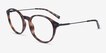 Hattie Tortoise MetalEyeglass Frames from EyeBuyDirect, Angle View