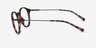 Hattie Écailles MétalMontures de lunettes de vue d'EyeBuyDirect, Vue de Côté