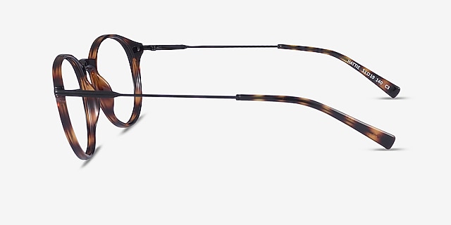 Hattie Tortoise MetalEyeglass Frames from EyeBuyDirect, Side View