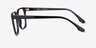 Lance Black Alternative MaterialsEyeglass Frames from EyeBuyDirect, Side View