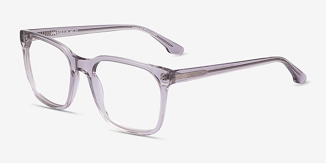 Lance Gray Alternative MaterialsEyeglass Frames from EyeBuyDirect, Angle View