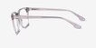 Lance Gray Alternative MaterialsEyeglass Frames from EyeBuyDirect, Side View