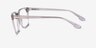 Lance Gray Alternative MaterialsEyeglass Frames from EyeBuyDirect, Side View