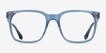 Lance Clear Blue Alternative MaterialsEyeglass Frames from EyeBuyDirect, Front View