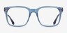 Lance Clear Blue Matériaux biosourcésMontures de lunettes de vue d'EyeBuyDirect, Vue de Face
