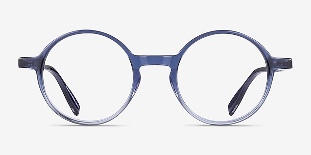 Juno Gradient Blue Alternative MaterialsEyeglass Frames from EyeBuyDirect, Front View