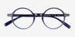 Juno Gradient Blue Alternative MaterialsEyeglass Frames from EyeBuyDirect, Closed View