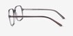 Logan Brown AcetateEyeglass Frames from EyeBuyDirect, Side View