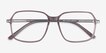 Logan Brown AcetateEyeglass Frames from EyeBuyDirect, Closed View