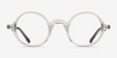 Neptune Clear Green AcetateEyeglass Frames from EyeBuyDirect, Front View