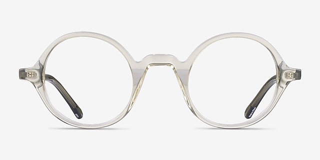 Neptune Clear Green AcetateEyeglass Frames from EyeBuyDirect, Front View