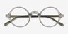 Neptune Clear Green AcetateEyeglass Frames from EyeBuyDirect, Closed View