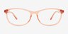 Ace Pink PlasticEyeglass Frames from EyeBuyDirect, Front View