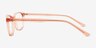 Ace Pink PlasticEyeglass Frames from EyeBuyDirect, Side View