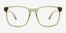 Anders Clear Green PlasticEyeglass Frames from EyeBuyDirect, Front View
