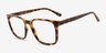Anders Tortoise PlasticEyeglass Frames from EyeBuyDirect, Angle View