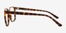 Anders Tortoise PlasticEyeglass Frames from EyeBuyDirect, Side View