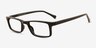 Arcade Black PlasticEyeglass Frames from EyeBuyDirect, Angle View