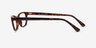 Arty Écailles PlastiqueMontures de lunettes de vue d'EyeBuyDirect, Vue de Côté