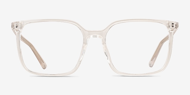 Bailey Clear PlasticEyeglass Frames from EyeBuyDirect, Front View