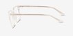 Bailey Clear PlasticEyeglass Frames from EyeBuyDirect, Side View