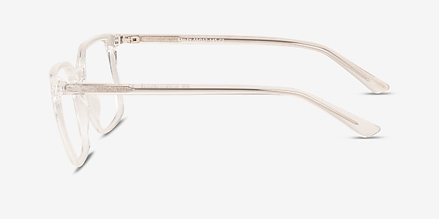 Bailey Clear PlasticEyeglass Frames from EyeBuyDirect, Side View