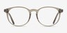 Bubbles Gray PlasticEyeglass Frames from EyeBuyDirect, Front View