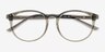Bubbles Gray PlasticEyeglass Frames from EyeBuyDirect, Closed View