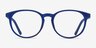 Bubbles Navy PlasticEyeglass Frames from EyeBuyDirect, Front View