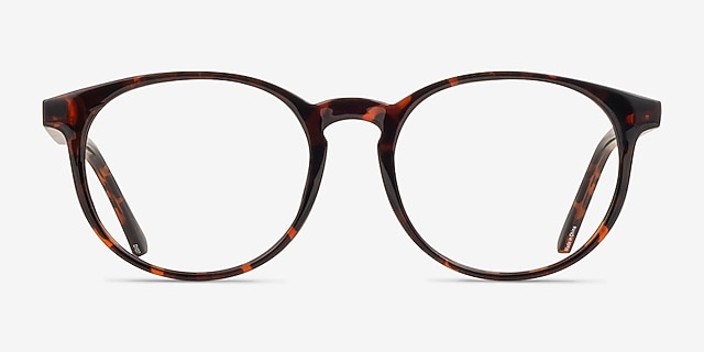 Bubbles Tortoise PlasticEyeglass Frames from EyeBuyDirect, Front View